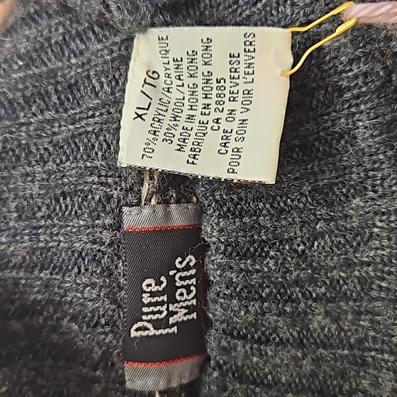 Vintage Patterned Knit Crewneck - Picture 3 of 3